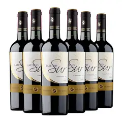 VINA ESPALDARES DEL MAIPO - CAJA X 6 VINO LATITUD SUR CARMENERE