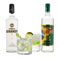 BOU - PACK ARMA TU COKTAIL VODKA CACHAZA