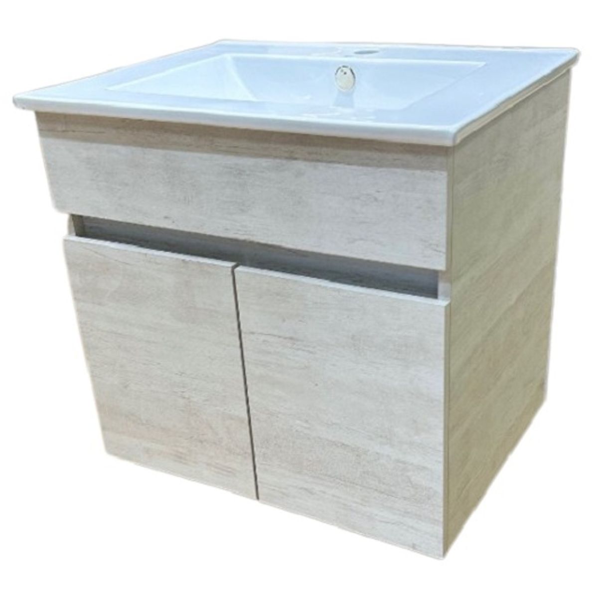 TEBISA - Mueble baño con vanitorio Roble Bardolino