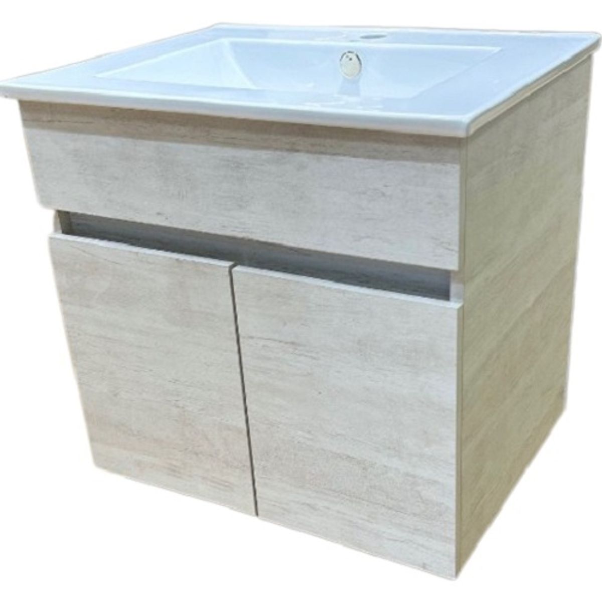 TEBISA - Mueble baño con vanitorio Roble Vicenza