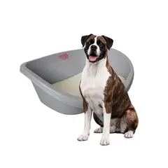 COOL PETS - Cama Plastica Para Mascotas con cojin XL 100x66x31