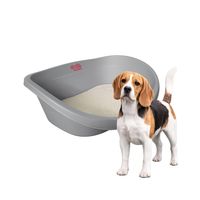 Cama De Mascota Con Cojín M Gris 62×43.2×22.5 Cms Coolpets