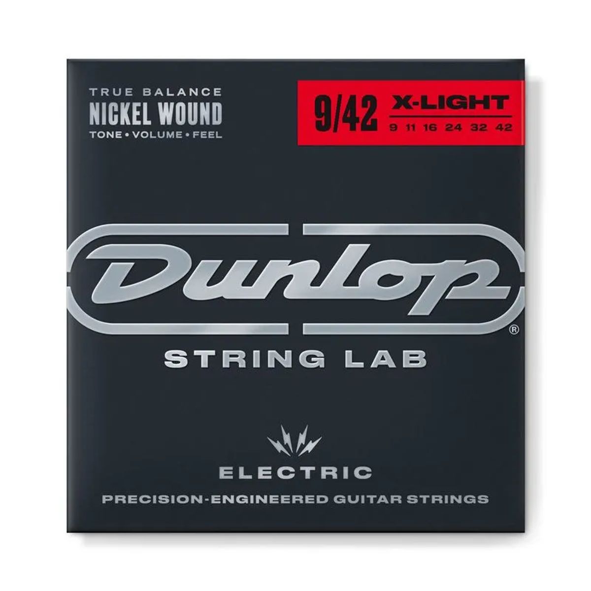 DUNLOP - Cuerdas para guitarra eléctrica Dunlop DEN0942 009-042
