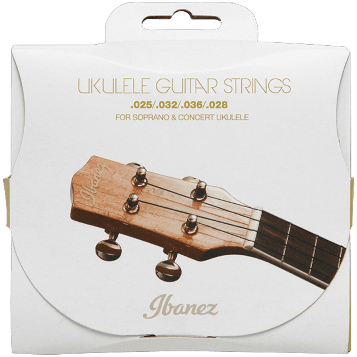 IBANEZ - Cuerdas Para Ukelele SopranoConcierto Ibanez IUKS4 - BK