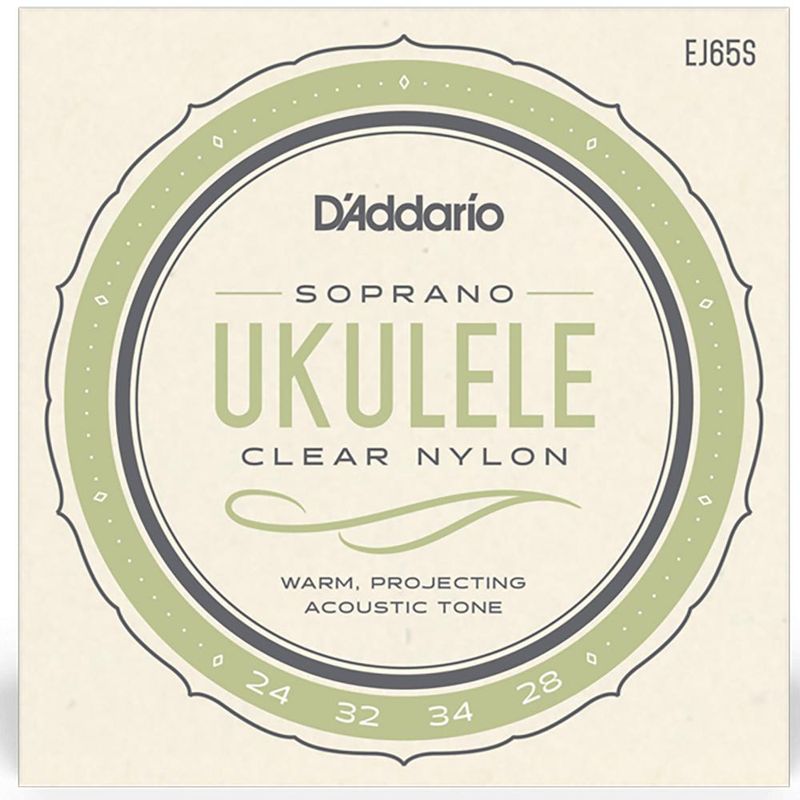 DADDARIO - EJ65S CUERDAS UKELELE SOPRANO NYLON DADDARIO