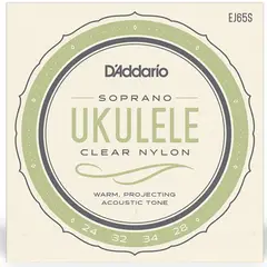 DADDARIO - EJ65S CUERDAS UKELELE SOPRANO NYLON
