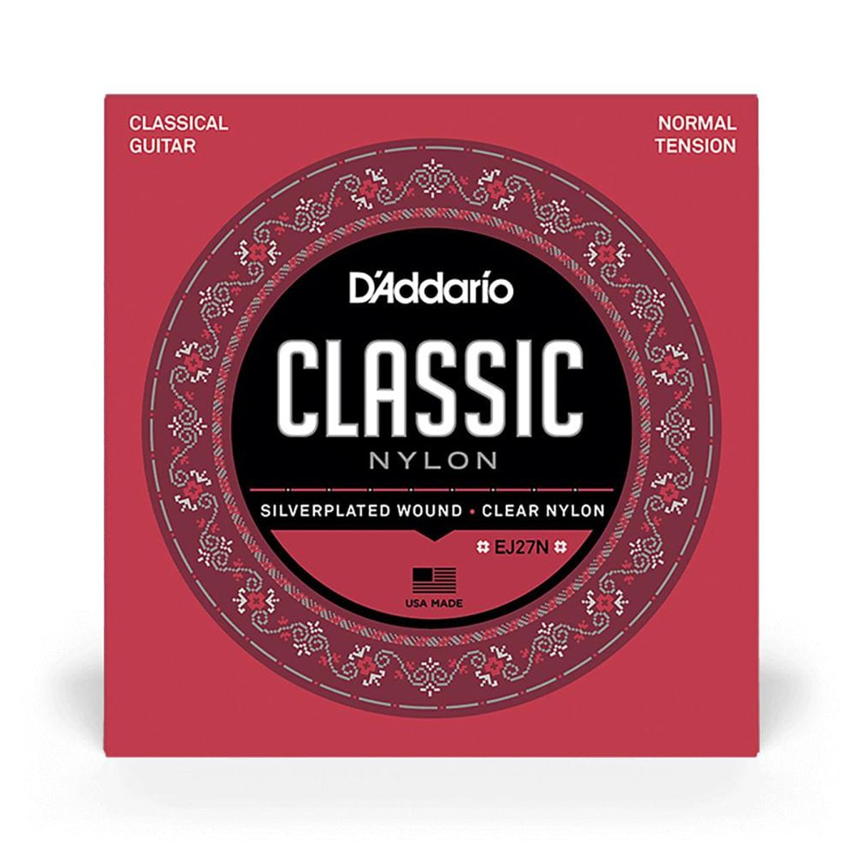 DADDARIO - Cuerdas Guitarra Clásica Daddario EJ27N - Nylon