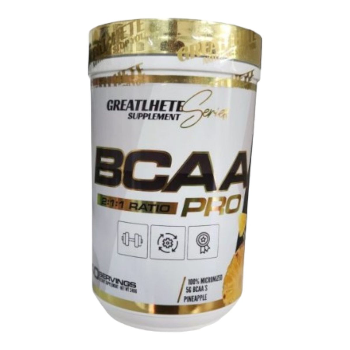 GREATLHETE - BCAA PRO 2:1:1 40 SV PINEAPPLE - GREATLHETE