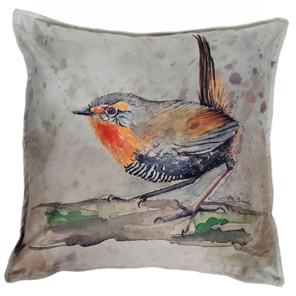 MARGARITA SCHEEL BY CASA ALVARINHO - FUNDA COJÍN VELVET CHUCAO 45X45