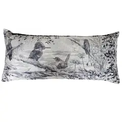 MARGARITA SCHEEL BY CASA ALVARINHO - FUNDA COJÍN VELVET SOMBRAS NATIVAS XL