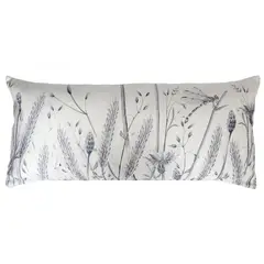 MARGARITA SCHEEL BY CASA ALVARINHO - FUNDA COJÍN VELVET ESPIGAS Y LIBÉLULA XL