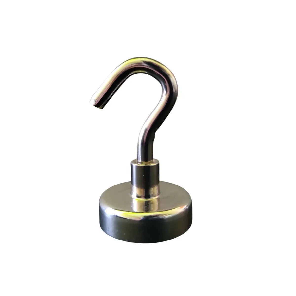 GENERICO - Iman Neodimio Magnetico  Tipo Garfio Gancho 1UND Carga 20kg