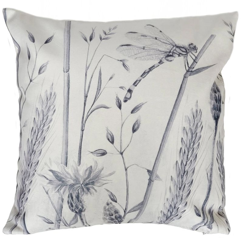 MARGARITA SCHEEL BY CASA ALVARINHO - FUNDA COJÍN MARISA AMAPOLAS Y TRIGOS 45X45