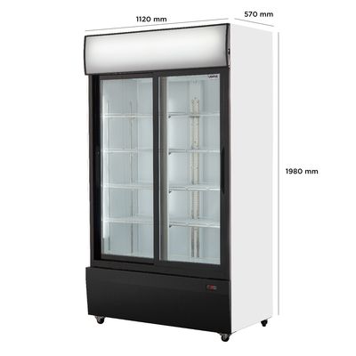 Imagen 2 del producto Visi-Cooler VC-800LS 2 Puertas Correderas 800 Lts