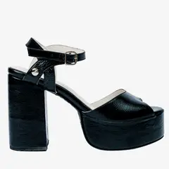 LEANDRA OMEGNA - SANDALIAS RAFAELLO BLACK - Negro
