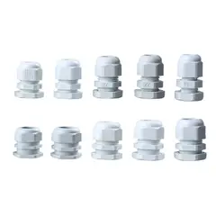 GENERICO - Pack X20u Prensa Estopa Pg-7 Conector De Nylon - Cimech 3d