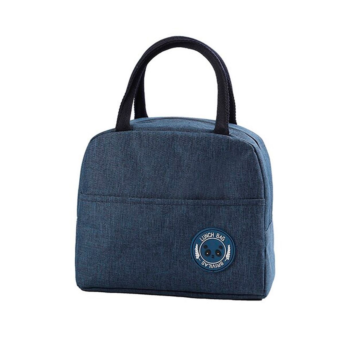ESHOPANGIE - Lonchera Bolsa Termica Colación Almuerzo Portatil Unisex Azul