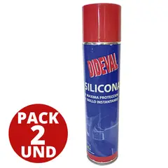 DIDEVAL - Silicona Brillo Instantaneo 400ml Pack 2 Und