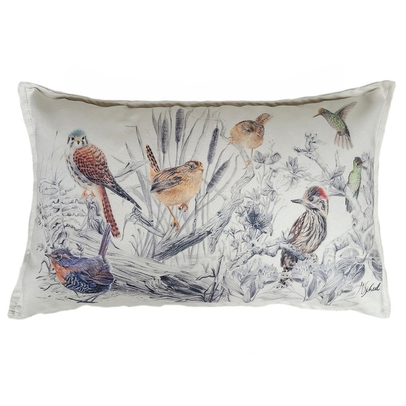 MARGARITA SCHEEL BY CASA ALVARINHO - FUNDA COJÍN VELVET ENCANTO NATIVO 50X30