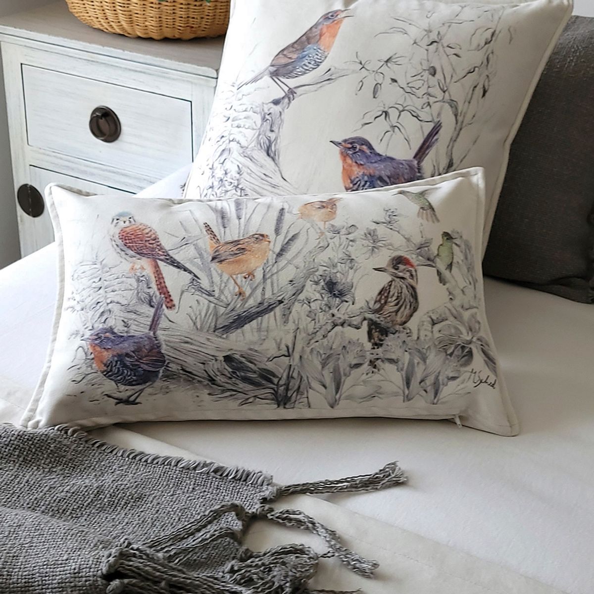 MARGARITA SCHEEL BY CASA ALVARINHO - FUNDA COJÍN VELVET ENCANTO NATIVO 50X30