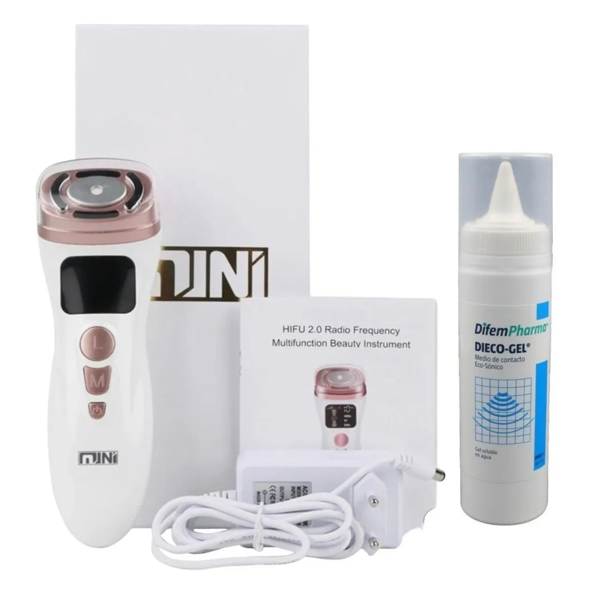 GENERICO - Hifu Mini 2.0 Original 2ª Generación Hifu Rf Ems , Mas Obseq.-