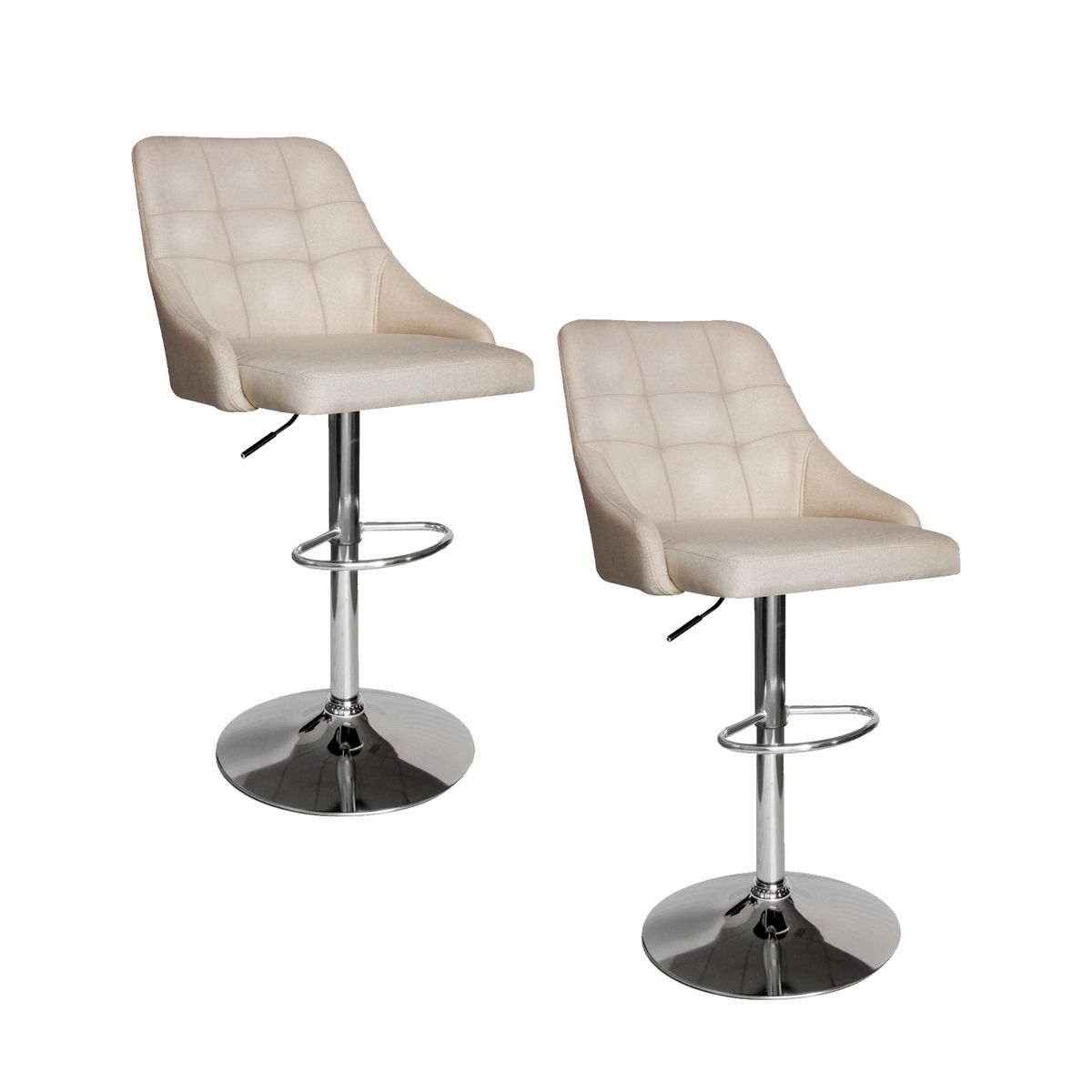 NOVAHUS - PACK 2 PISO BAR TABURETE ORION