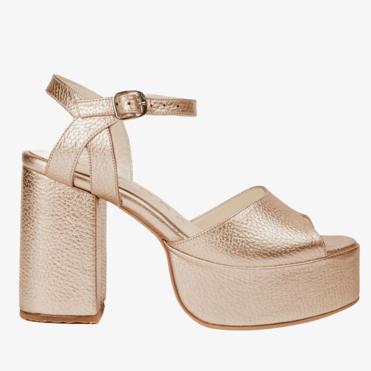 LEANDRA OMEGNA - SANDALIAS RAFAELLO GOLD - Dorado.