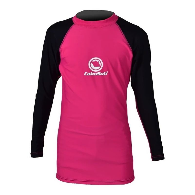 CABOSUB - Polera Baño Filtro Uv Infantil Manga Larga Nuevo Cabosub