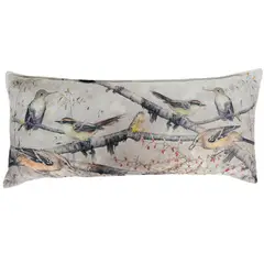MARGARITA SCHEEL BY CASA ALVARINHO - FUNDA COJÍN VELVET MIX RAYADITO XL