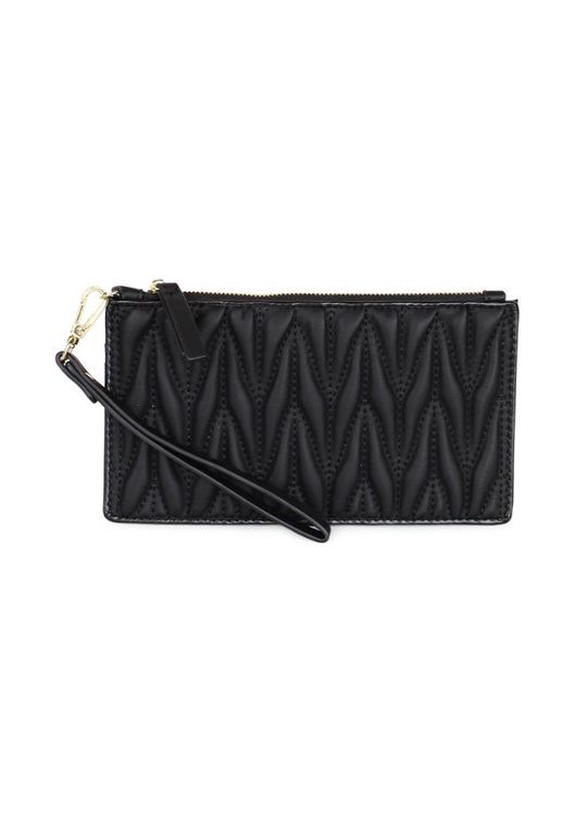 Billetera mujer Abella black Negro TALLA UNICA