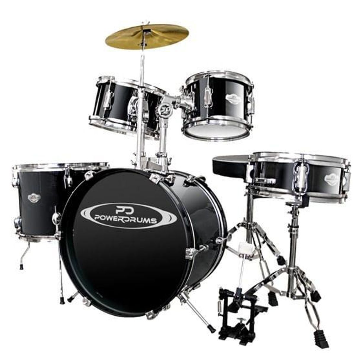 POWERDRUMS - Set De Batería PowerDrums PD-03 - Black