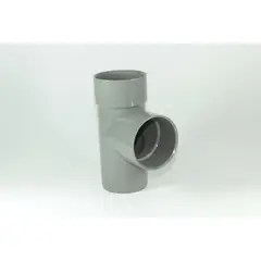 MOHICAN - Tee 50 Mm Pvc Sanitario Gris