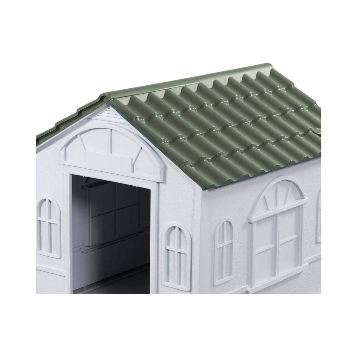 COOL PETS - Casa Para Perro Pequeña Verde 75.7x65x63.2 Cms Coolpets