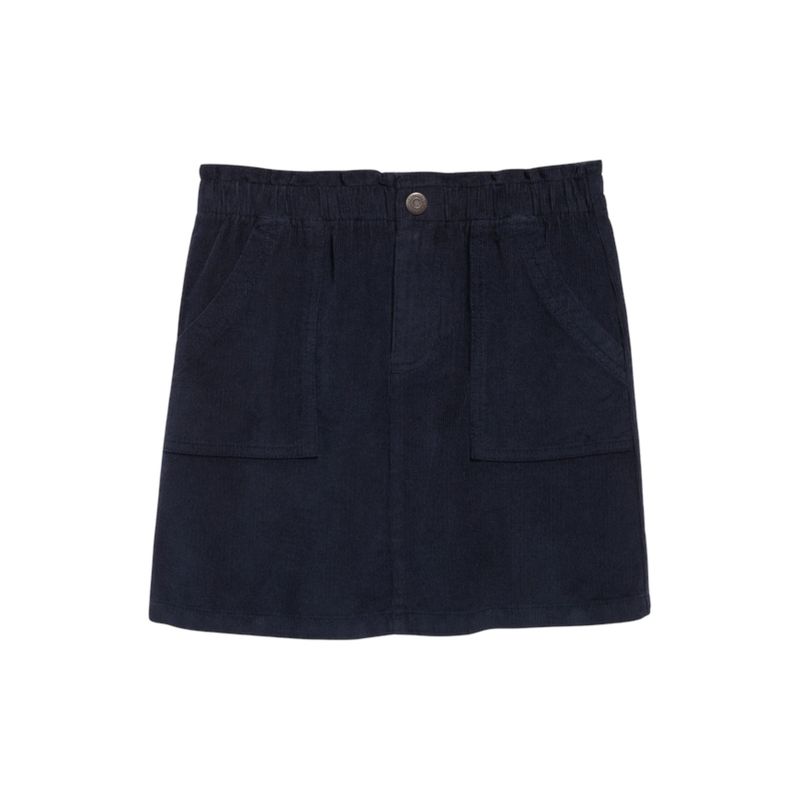 OLD NAVY - Falda Corduroy Azul marino OLD NAVY