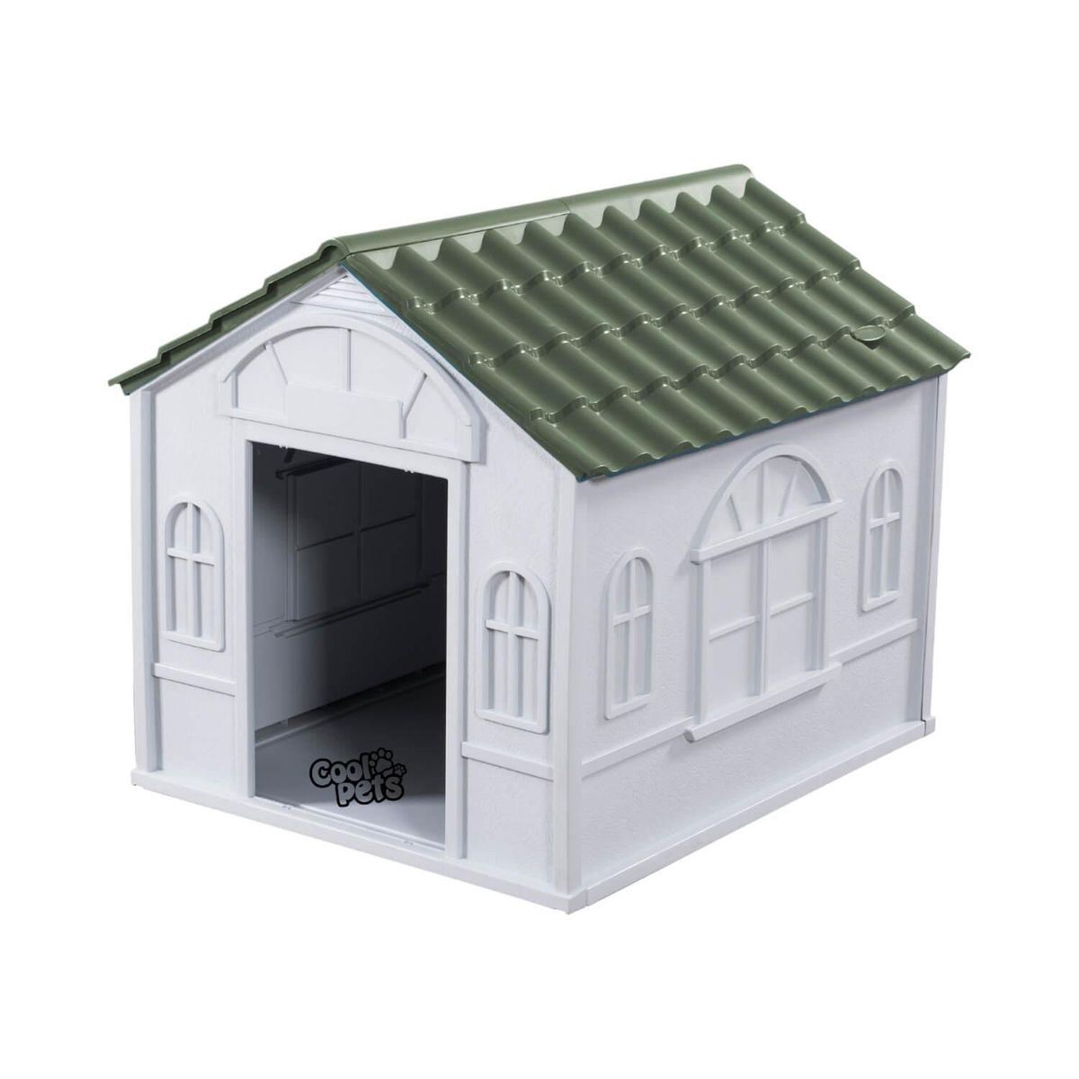 COOL PETS - Casa Para Perro Grande Verde 98.2x84.2x82 Cms Coolpets