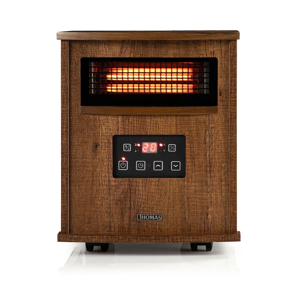 THOMAS - Estufa Infrarroja Thomas TH-IR60 1800W con Parlante Bluetooth