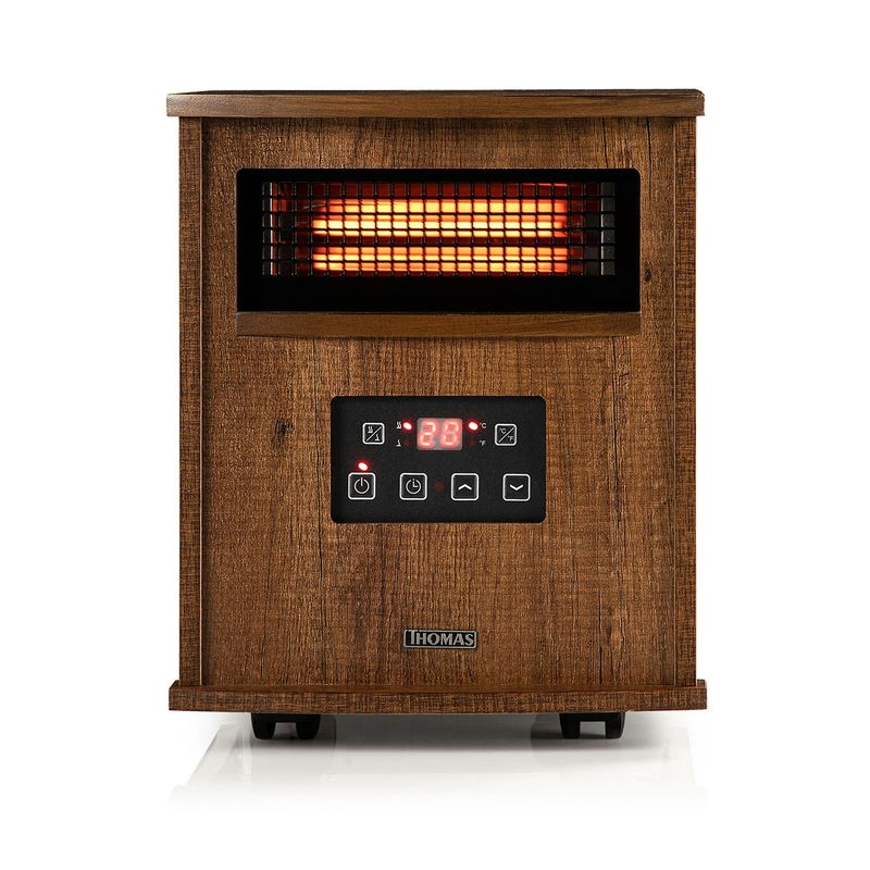 THOMAS - Estufa Infrarroja Thomas TH-IR60 1800W con Parlante Bluetooth