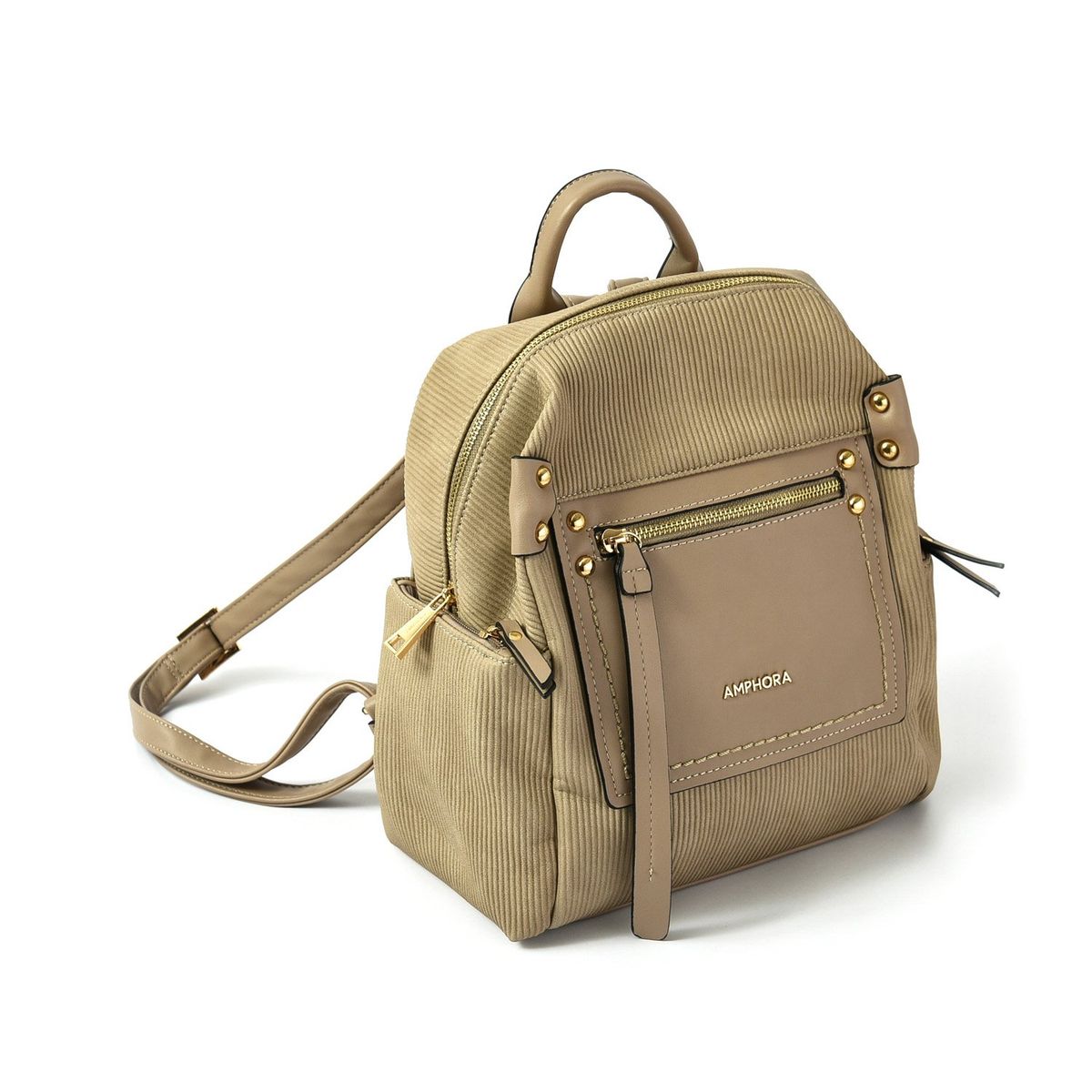 AMPHORA - Mochila Mediana Amparos Taupe