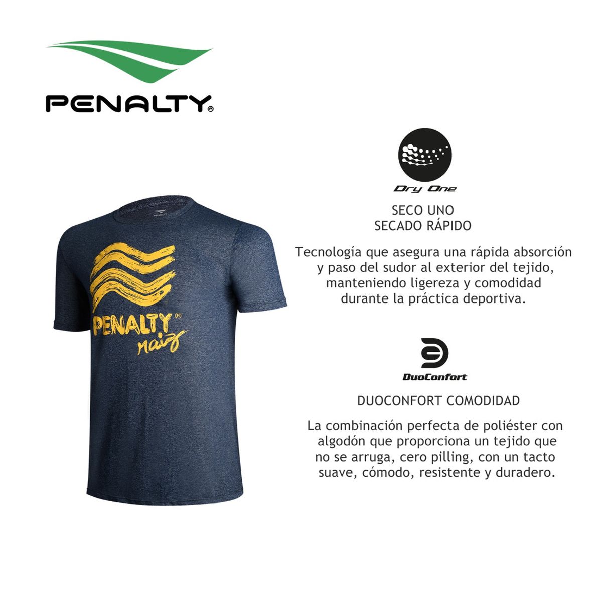 PENALTY - Camiseta Penalty Raiz Brush Azul PENALTY