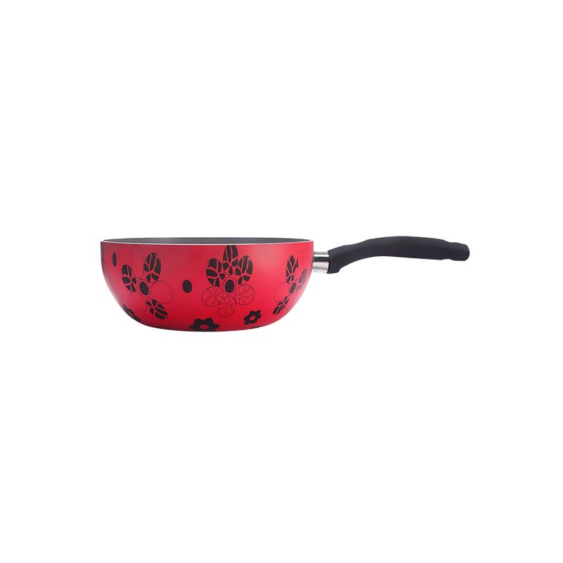 DORAL - Wok De Aluminio Antiadherente 22 cm Happy Colors DORAL