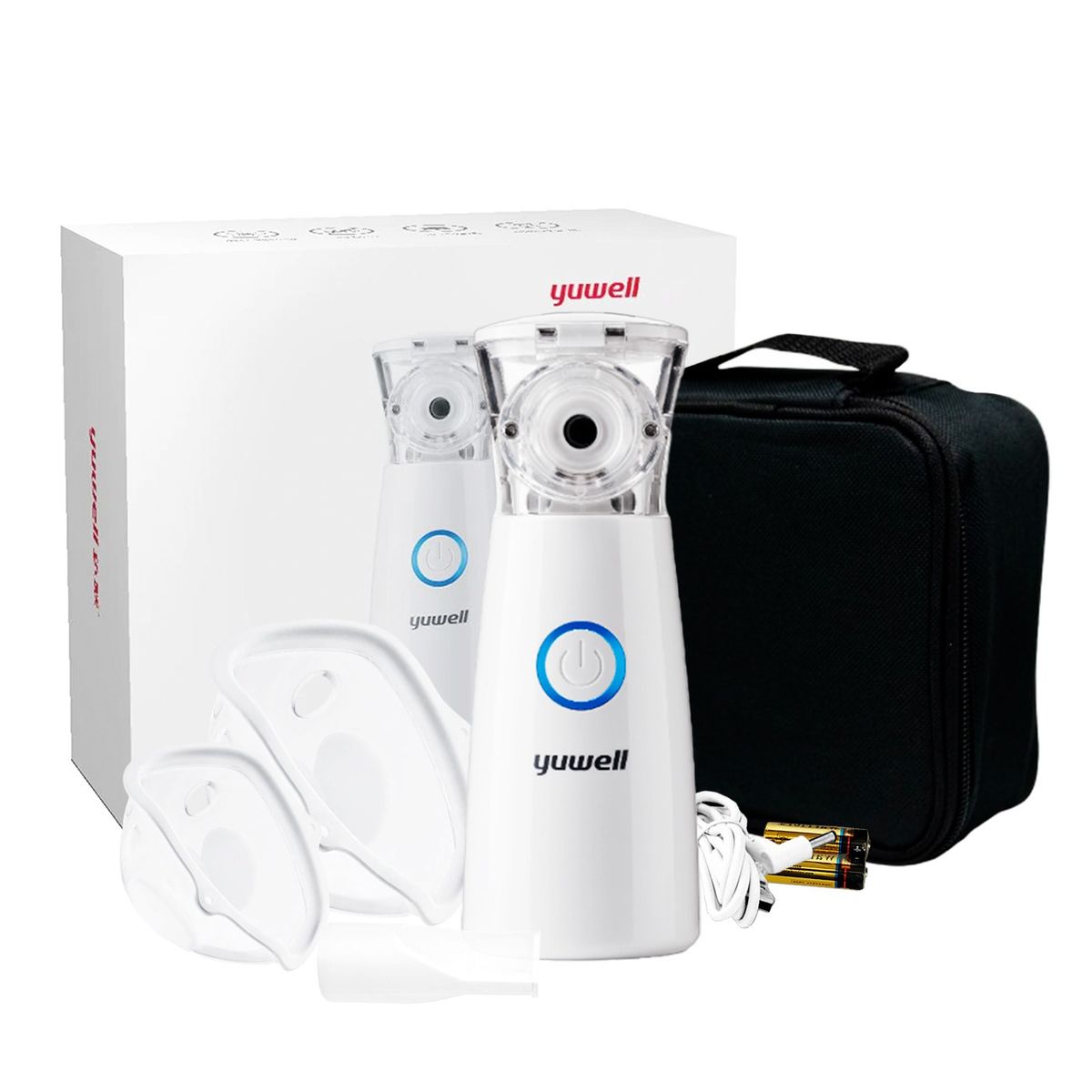 TOPMEDIC - Nebulizador Portatil Para Niños y Adultos Electrico Yuwell M102