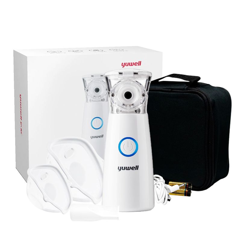 TOPMEDIC - Nebulizador Portátil De Mano Yuwell M102 Niño Y Adulto USB