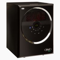 Estufa Calefactor Electrico Infrarroja Con Wifi Negro