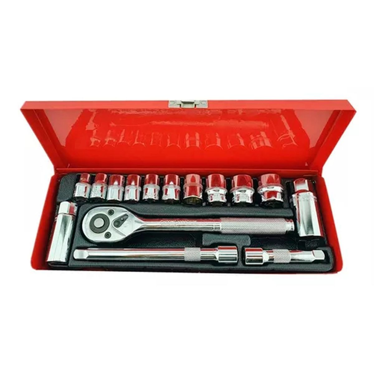 GENERICO - Kit Set Juego De Dados Chicharra Cuadrante 3/8 15 Piezas