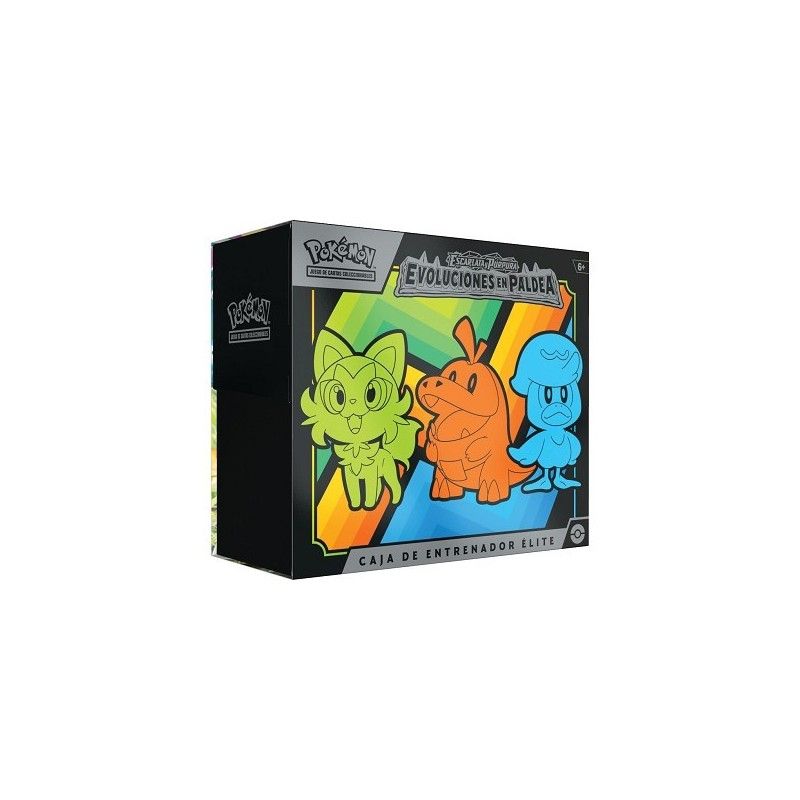 POKEMON - Juego de cartas Pokémon Evoluciones Paldea Entrenador Elite