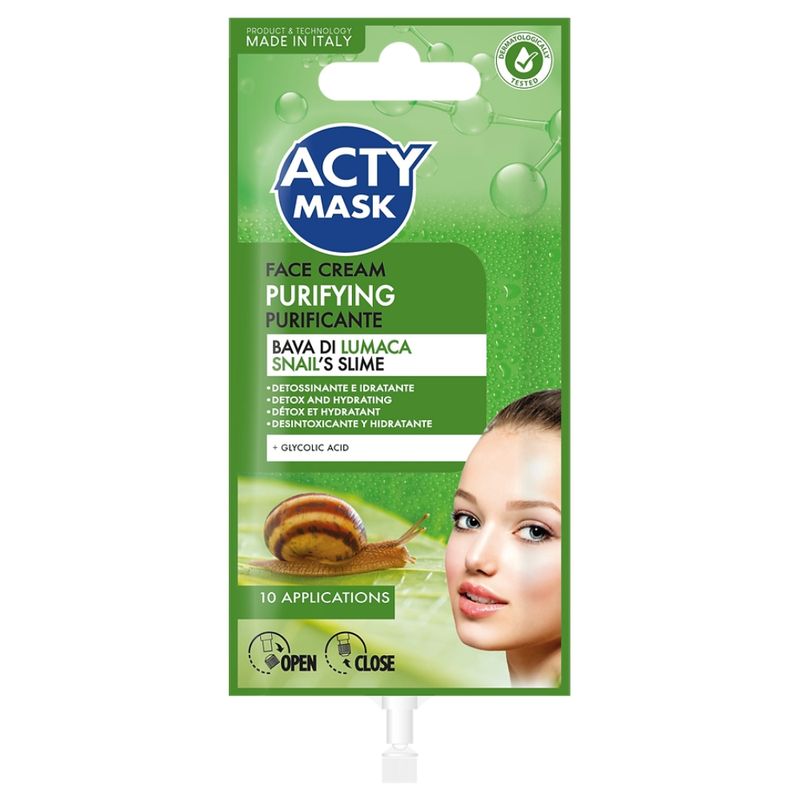 ACTY MASK - Crema Facial Purificante Caracol