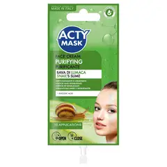 ACTY MASK - Crema Facial Purificante Caracol