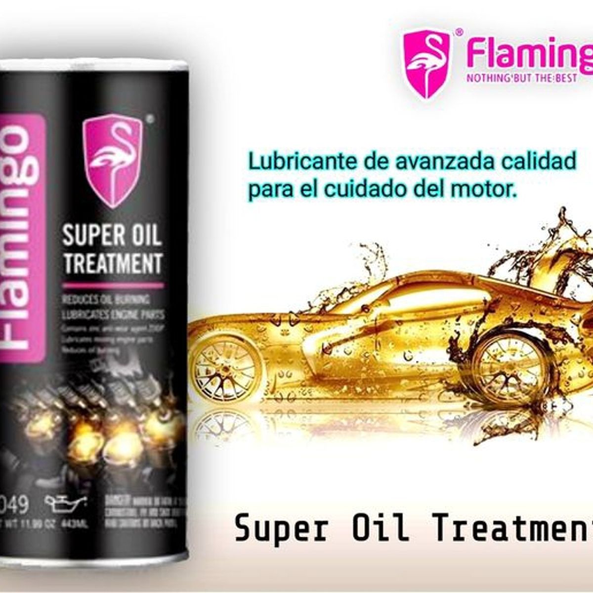 FLAMINGOS - Super Tratamiento De Aceite 443 Ml Flamingochile