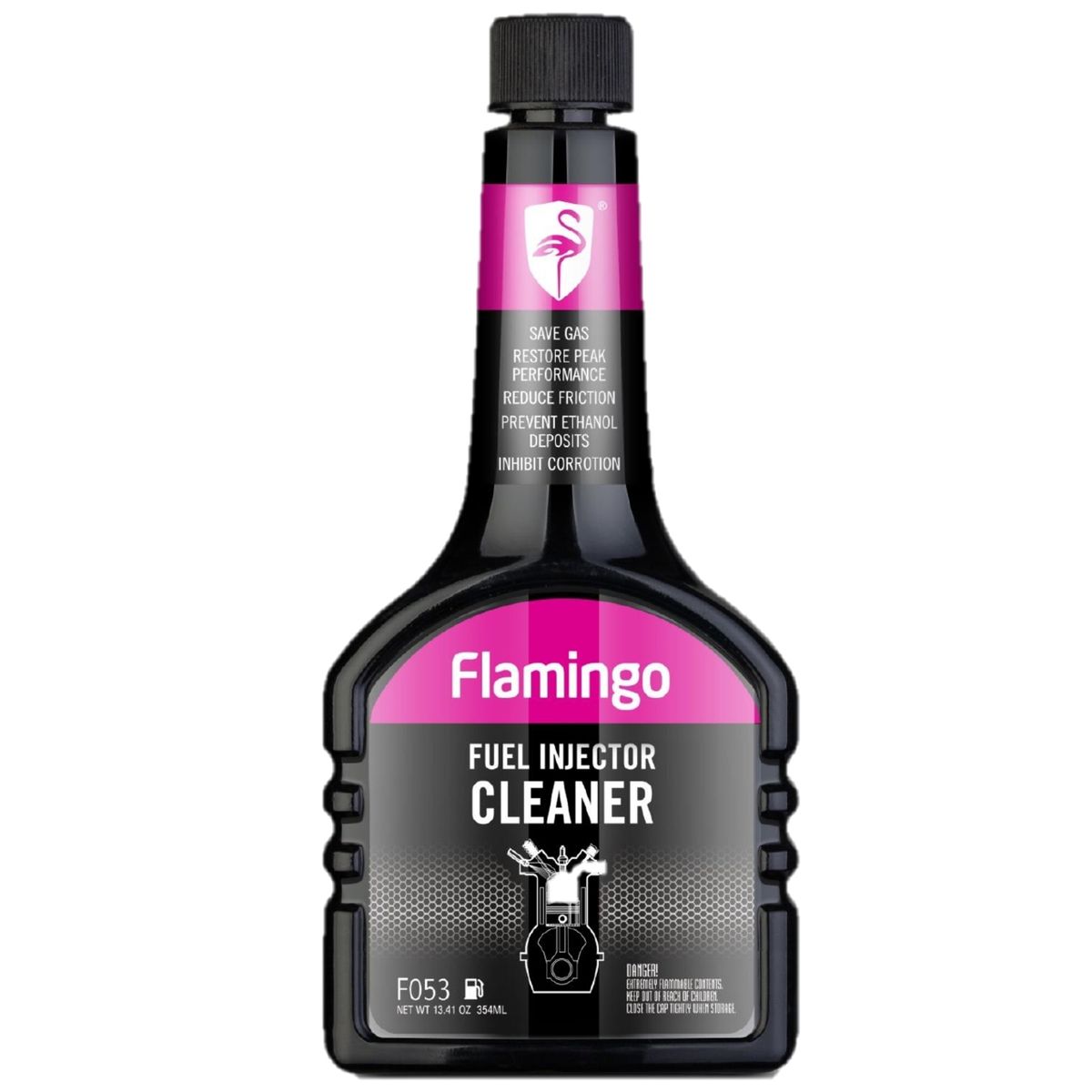 FLAMINGOS - Limpia Inyectores De Bencina 354 Ml Flamingochile