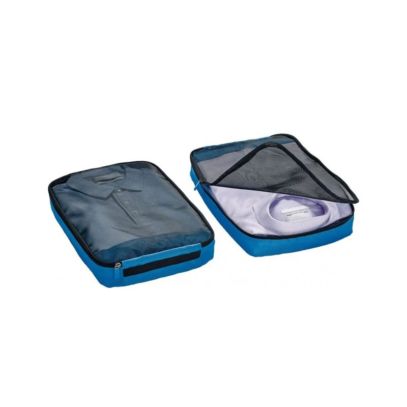 GO TRAVEL - ORGANIZADOR DE EQUIPAJE DOS PIEZAS CUBOS